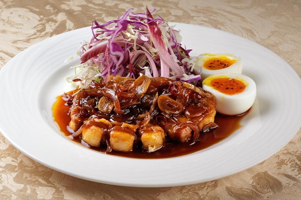 【2/1～2/15】「新姫果汁」でマリネした「伊勢うまし豚」のトンテキ