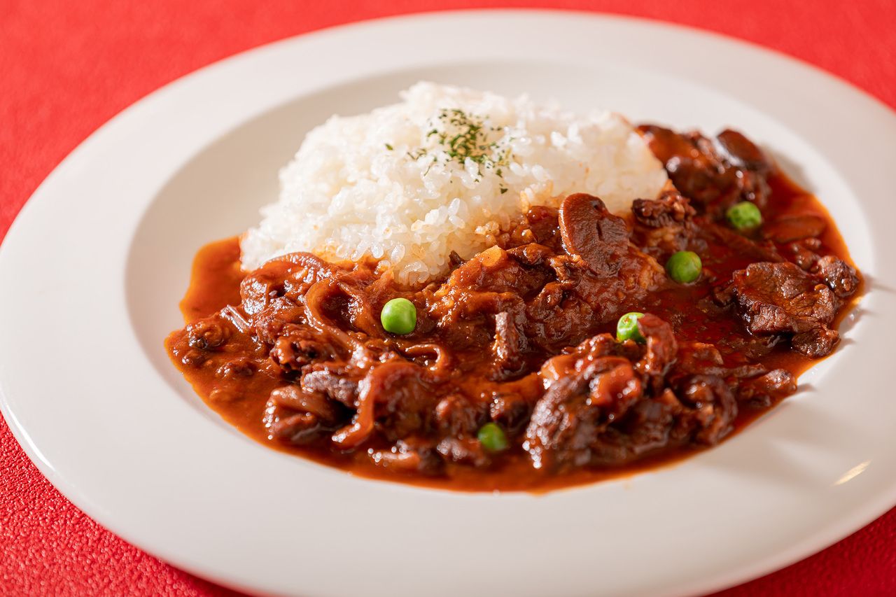 【ウェブ特典1ドリンク付き】昭和浪漫ランチ　ハヤシライス