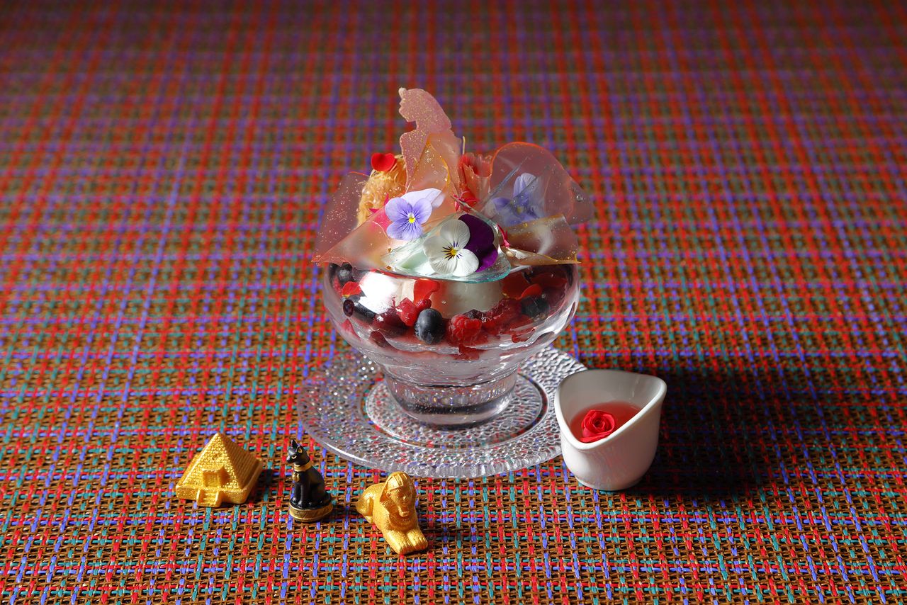 ≪観覧券付≫あべのハルカス美術館　「ブルックリン博物館所蔵　特別展　古代エジプト」 　コラボレーションメニュー   「ベリーヴェール」