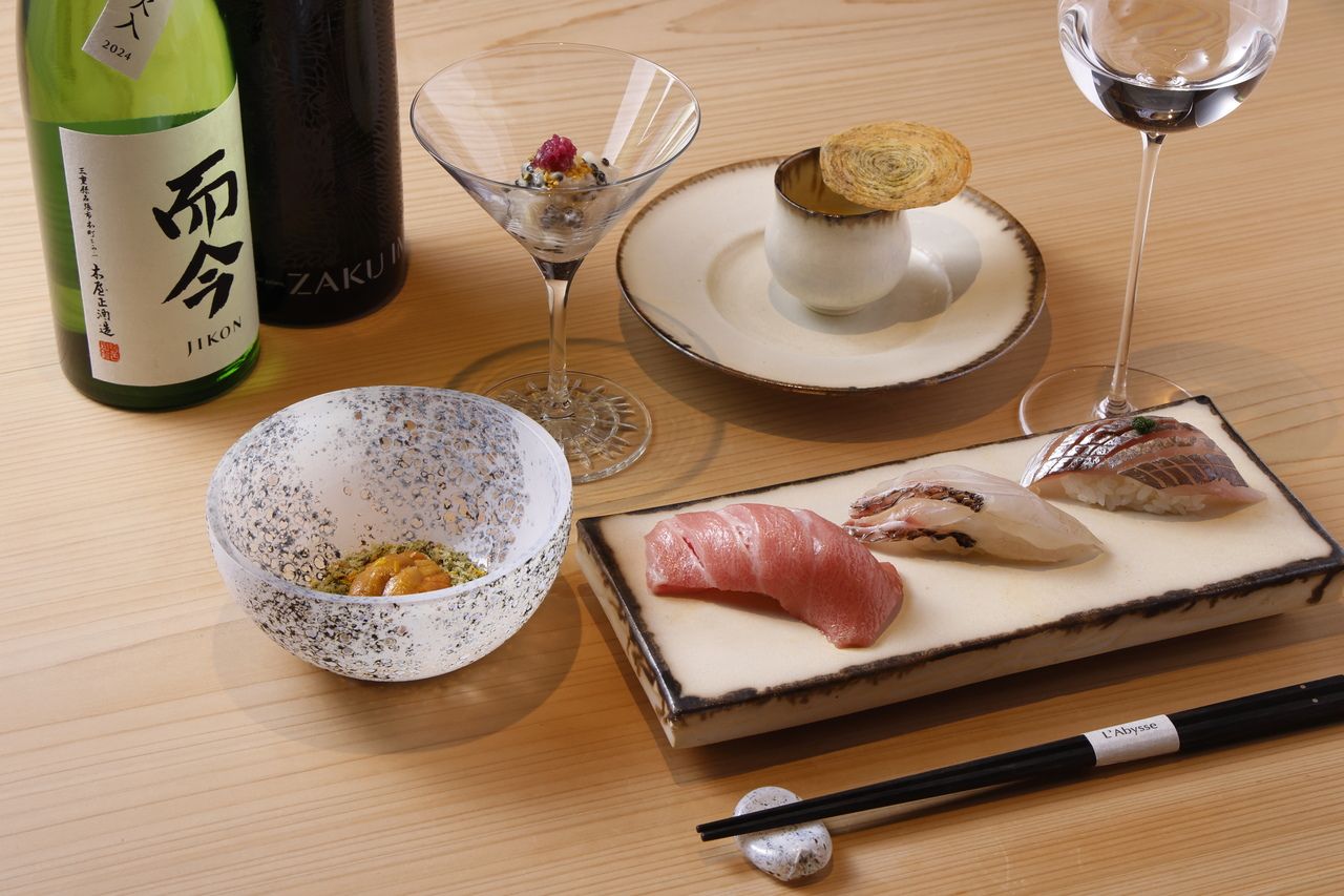 （ランチ）おまかせコースと愉しむ 「鮨ラビス 日本酒・地ビール紀行」