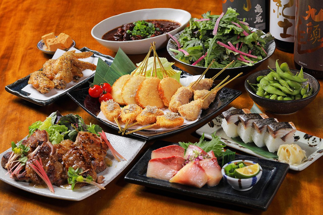 ☆1月2月特別価格☆イチオシいいとこどりコース＋【2H飲み放題】5000円！　全10品