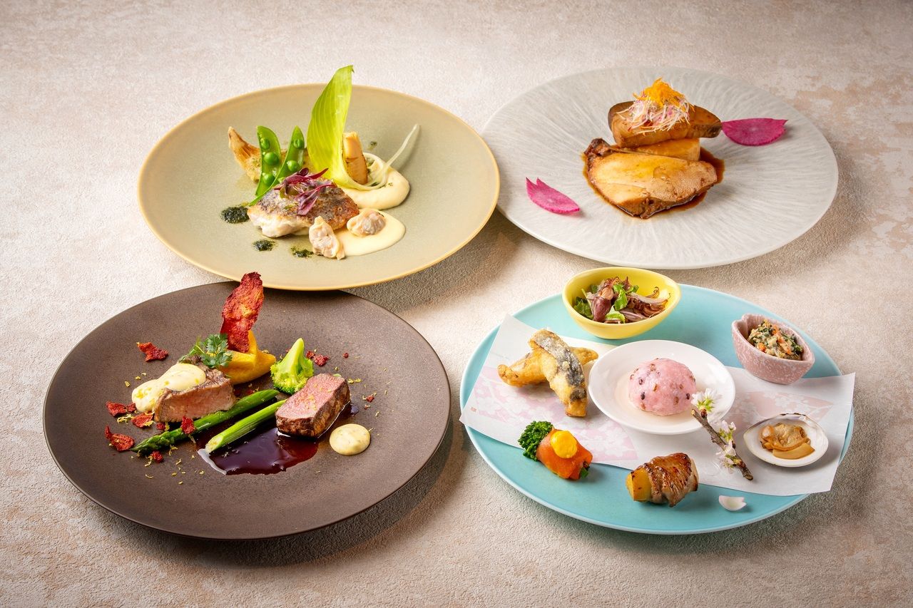 3/18～5/12【土休日】ダブルメインのプリフィクスランチコース　※5/2～5/6を除く