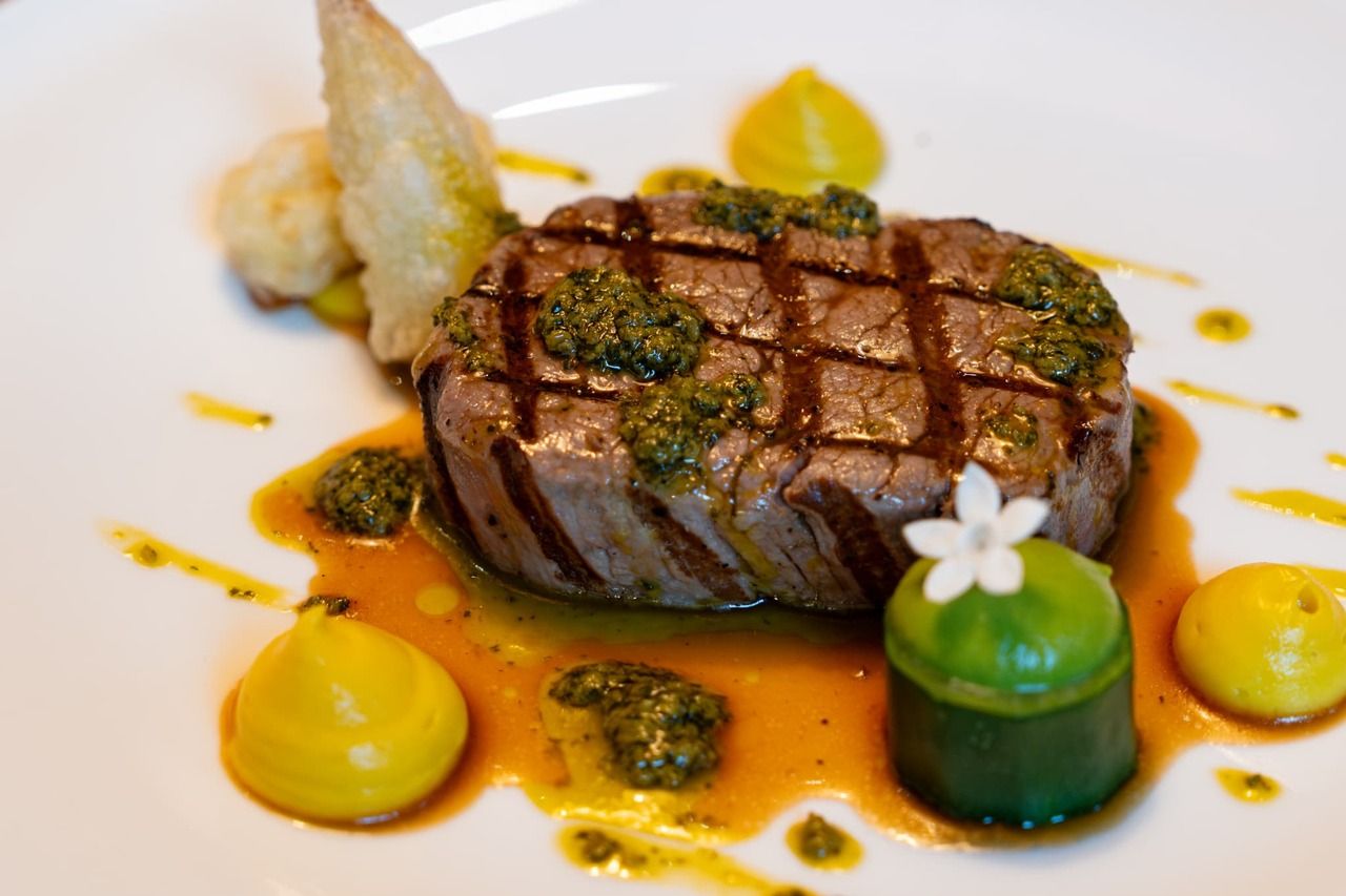 【Scénario】Appetizer, Soup, Main Dish, Dessert (4 courses in total)