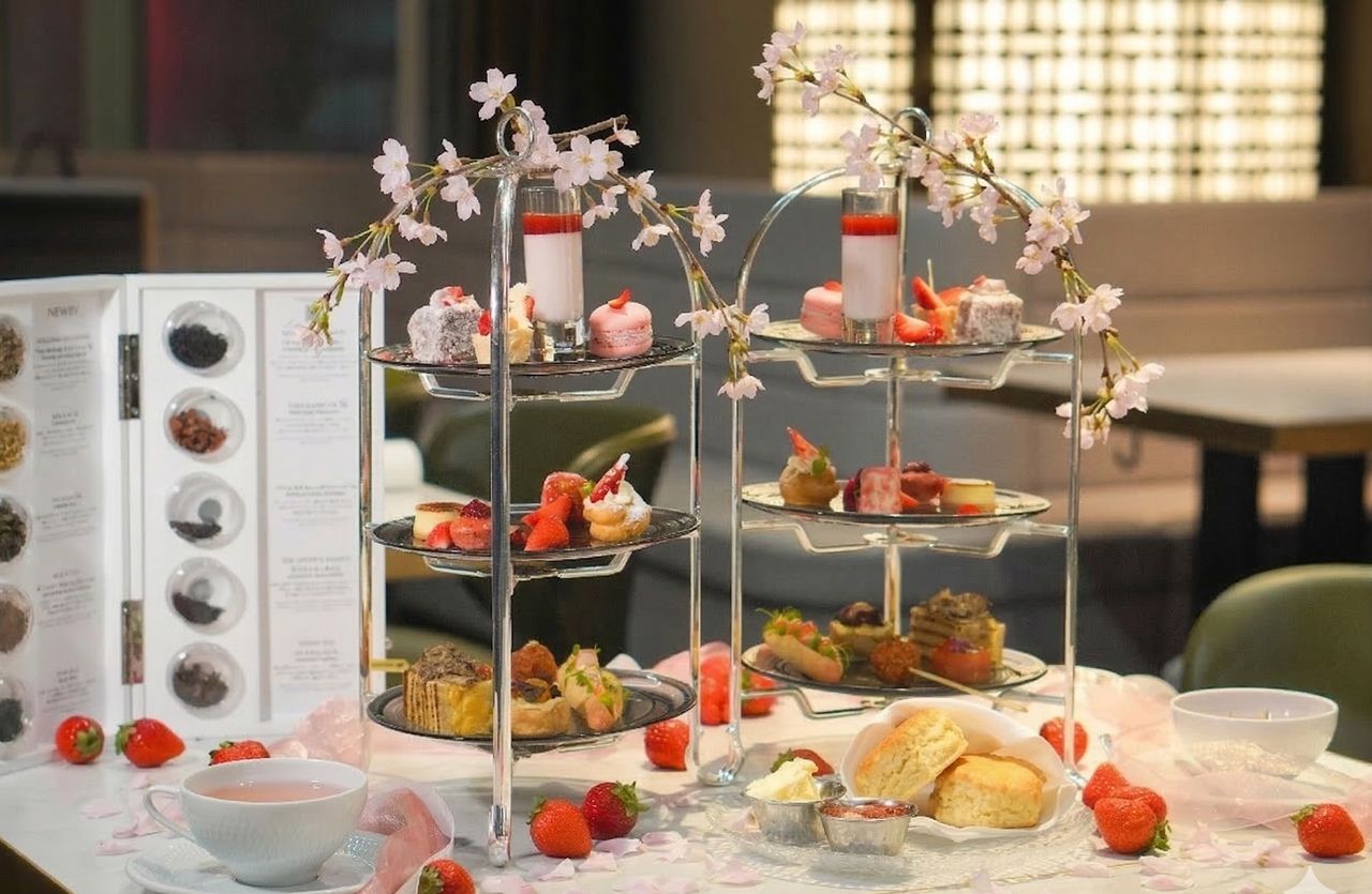 Sakura & Strawberry Afternoon Tea {March 16 - April 22}