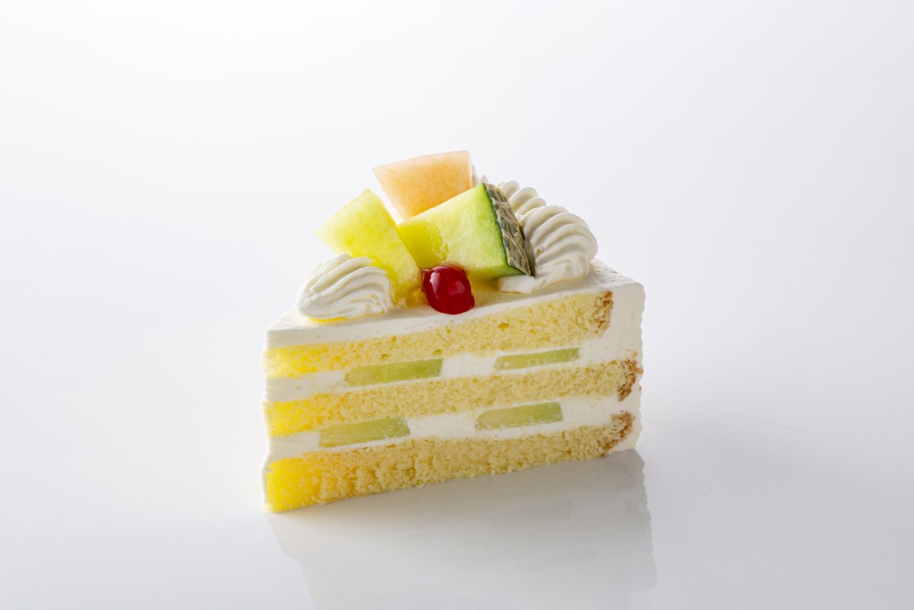 【季節のケーキ】メロンのショートケーキ