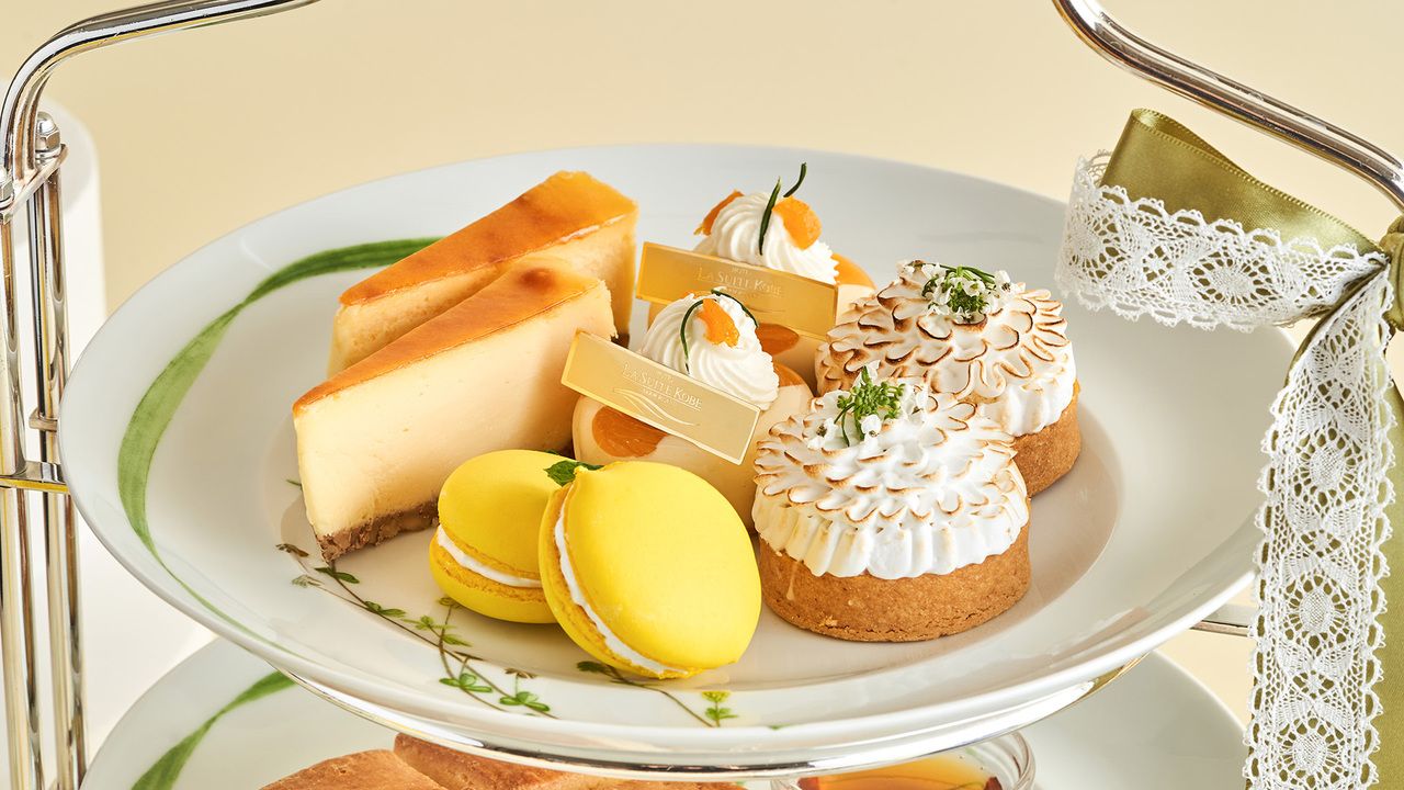 【Honey Afternoon Tea】カフェおかわり自由！シーズナルドリンク付き