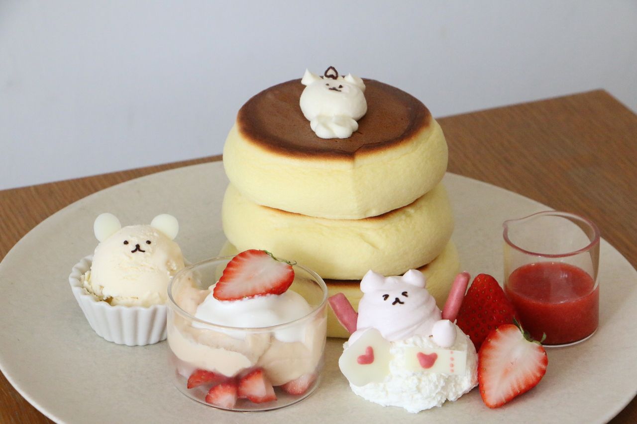 Pancakes for supporting your favorite idol