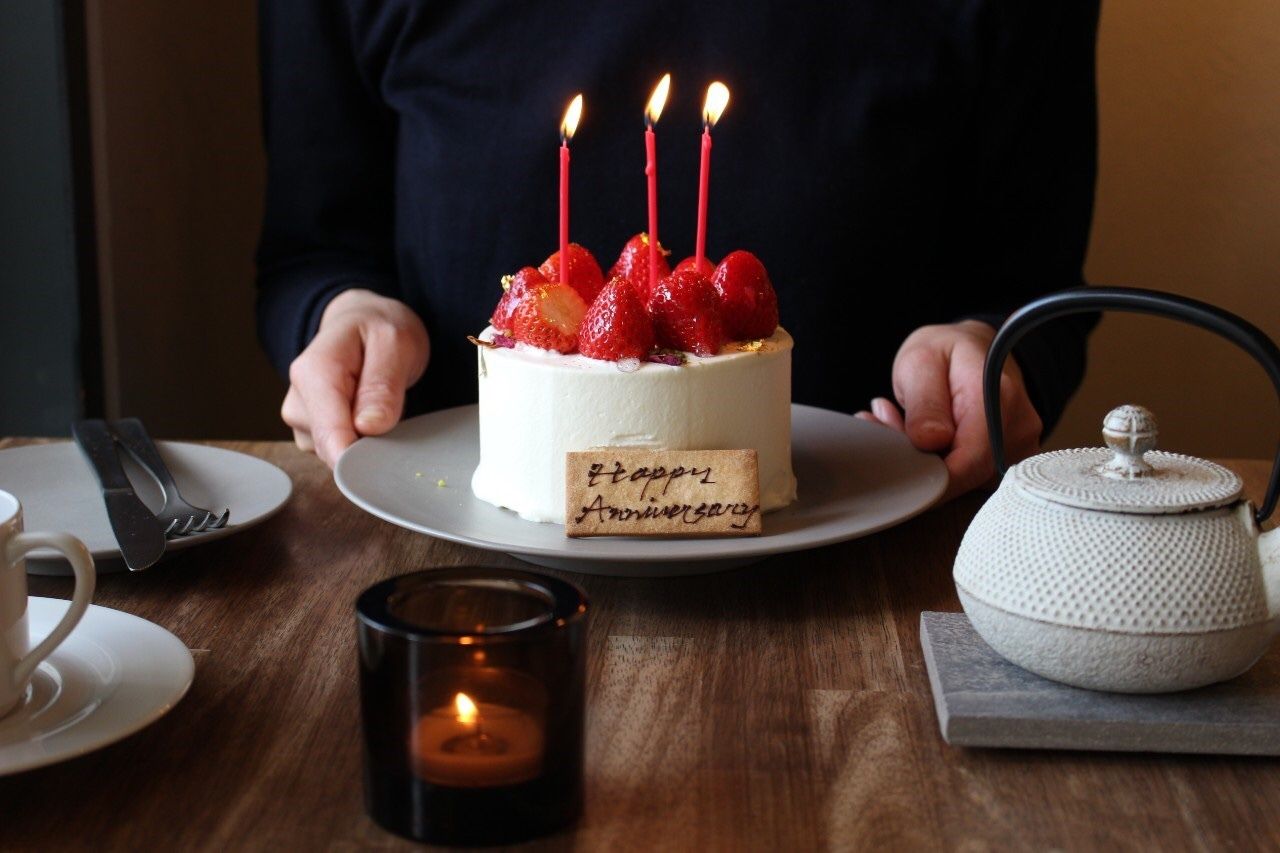 [Optional Menu] Anniversary Cake 9cm