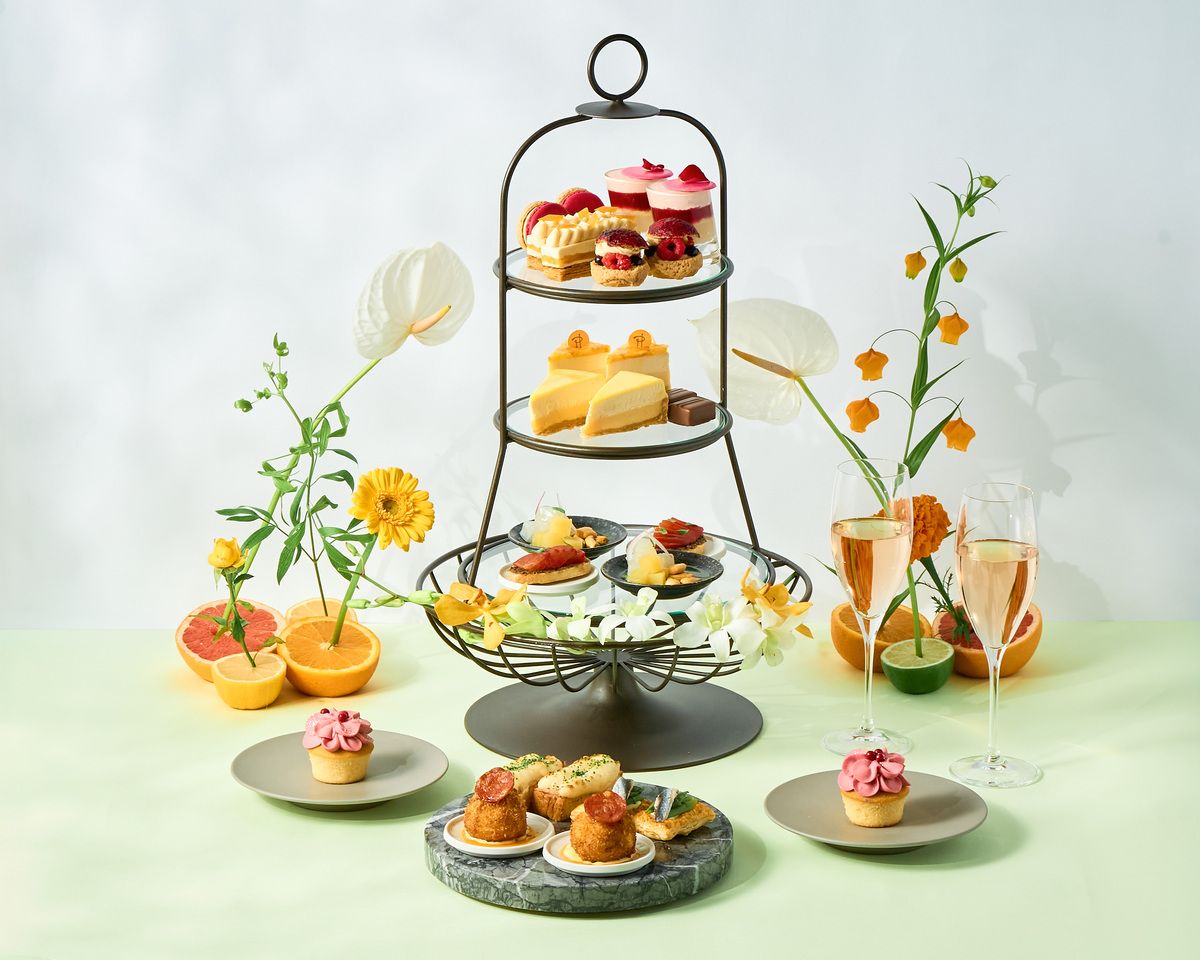 Pierre Hermé Paris Citrus Blossom afternoon tea