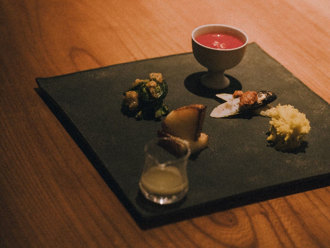 Eight dishes that soothe and delight the five senses.