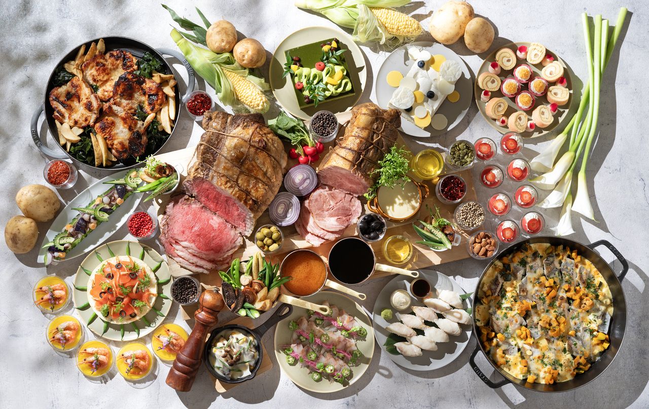 【平日】北海道フェア　～真夏のご褒美。涼やかなる北の美食紀行～　　　　　　ローストビーフ&ドルチェ　ランチ　大人