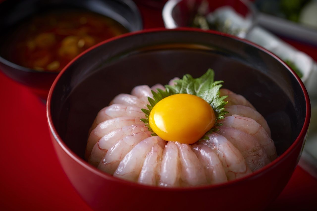 タカエビ丼