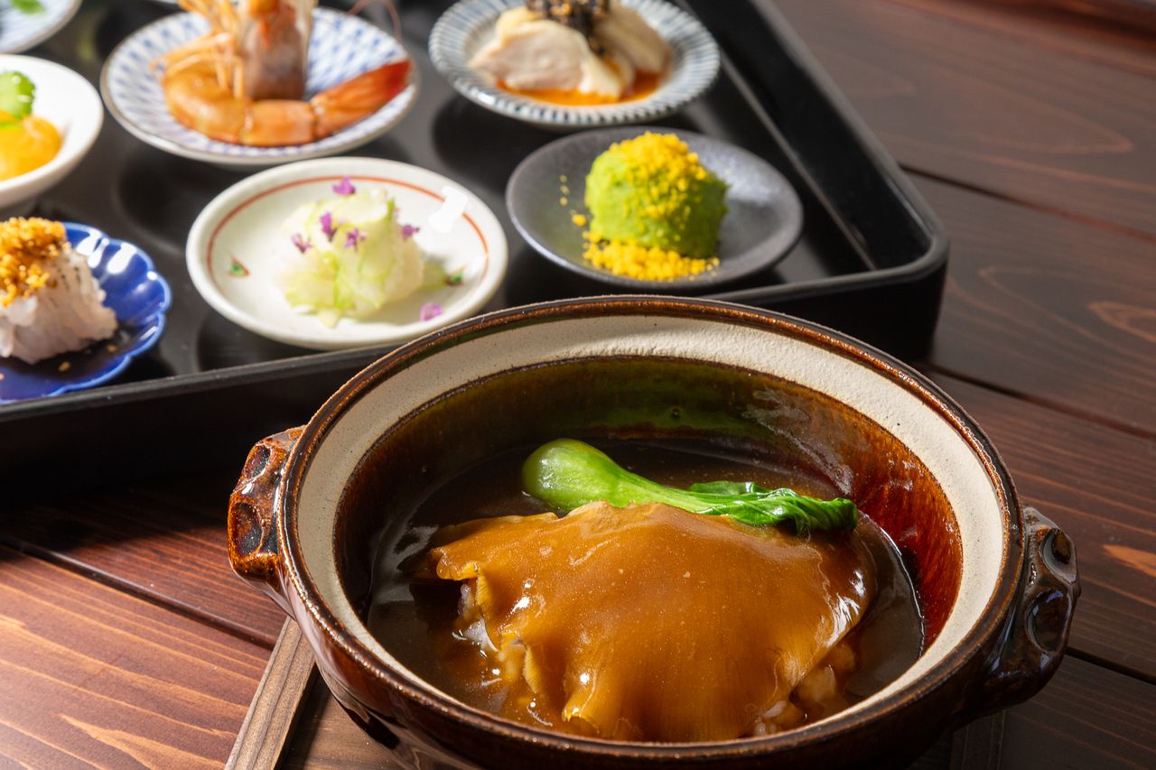 春花一餐：鯊魚尾鰭