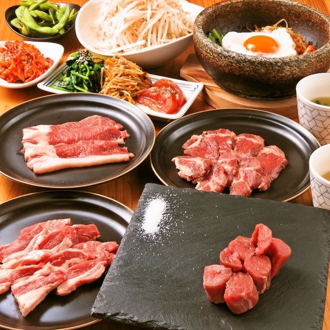 [All-you-can-drink included★] 'Burning Sheep Course' <10 dishes total> 6980 yen (tax included)