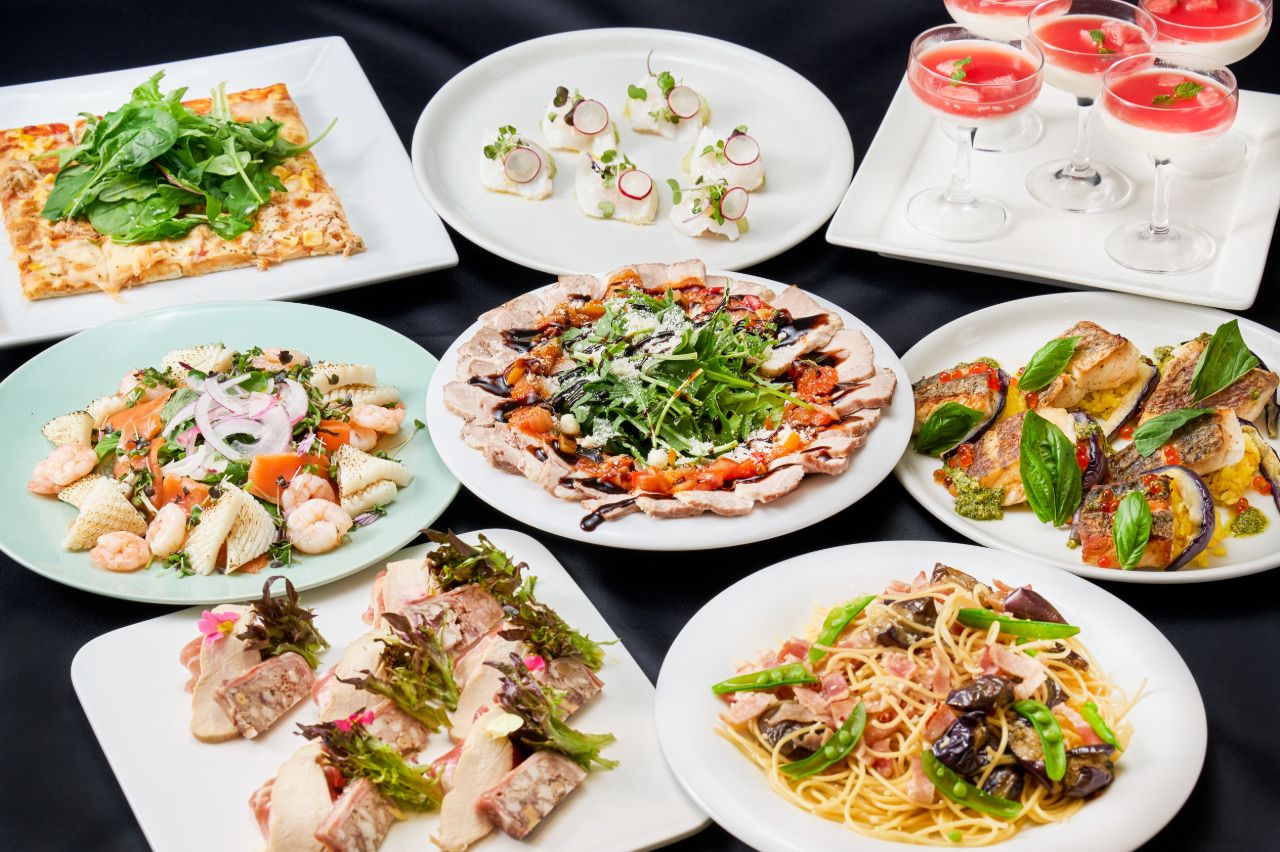 [Original course featuring ingredients from the Hokuriku region] Banquet Plan Platinum