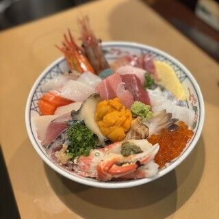 [Lunch Reservation Only] Limited Quantity! Kiwami Donburi Course ◎ The ultimate bowl overflowing with 15 kinds of luxurious ingredients ◆ Reservations required by the day before