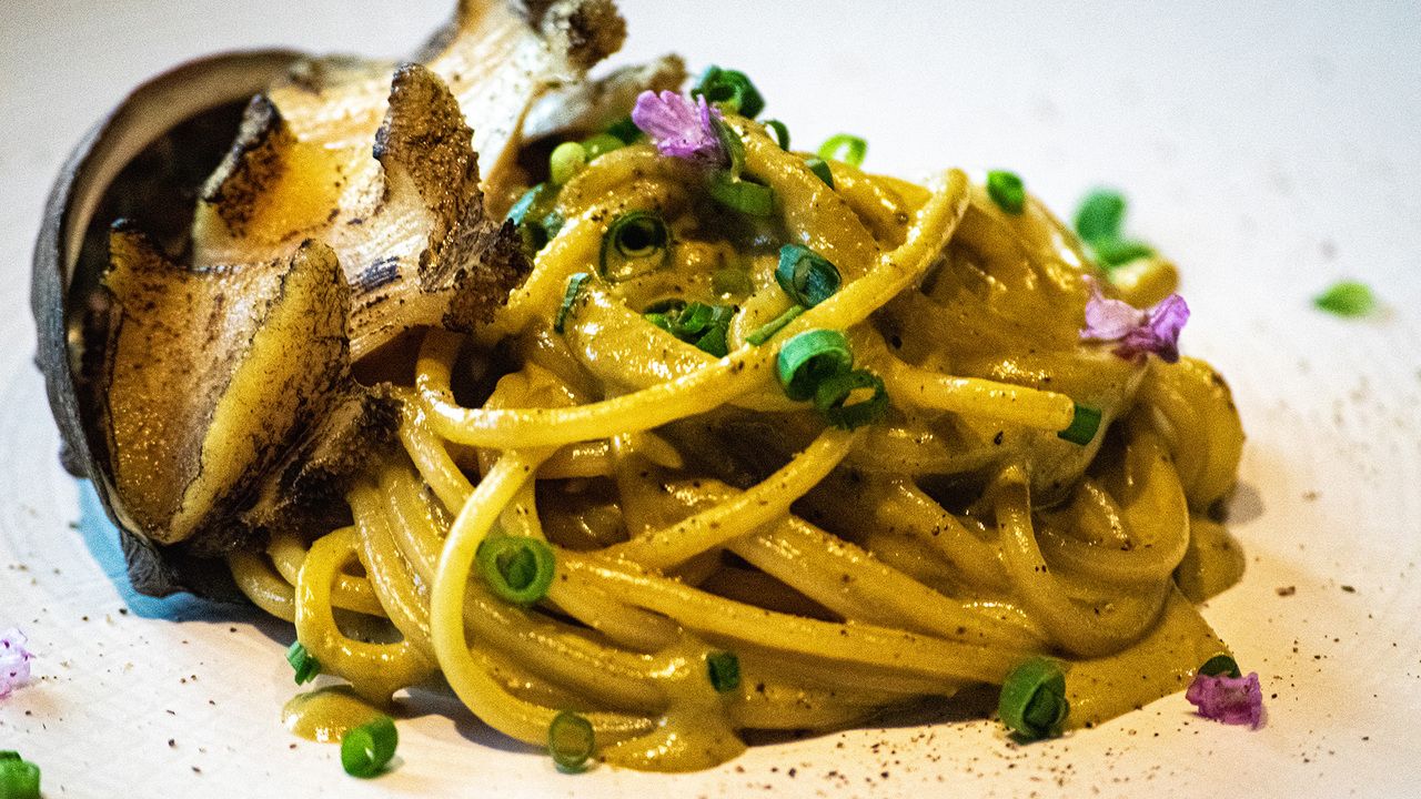 Lunch buffet with choice of main dish (pasta) [Weekdays in June and July]