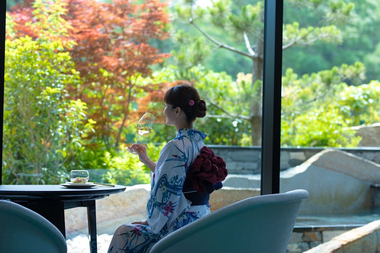 【Gourmet Plan in Yukata】 Semi-private room, 11:30 (arrive by 10:30)