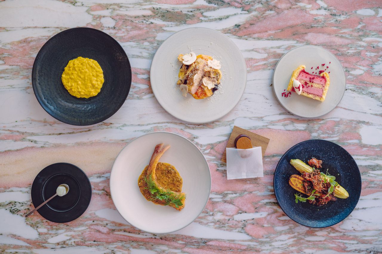 【LUNCH】Prés de L’AS Course (7-course lunch menu featuring seasonal ingredients)