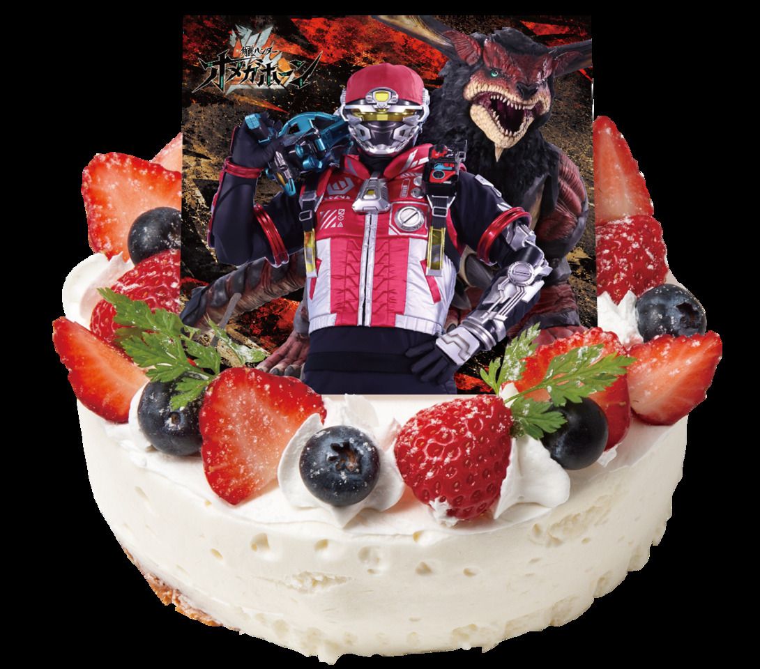 [Reservation-only] Hero Print Cake [Omega Horn]