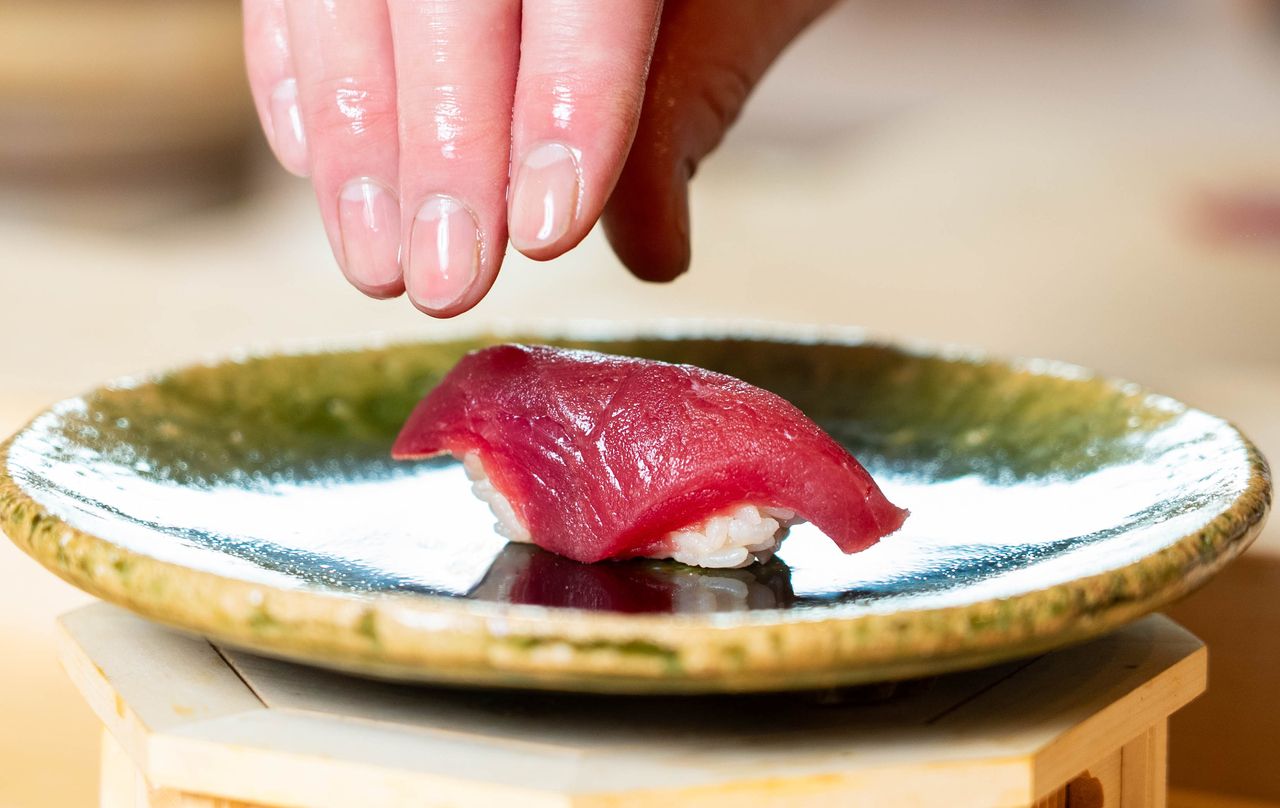 主廚精心安排的季節限定握壽司套餐