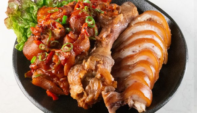Manjok Ohyang Jokbal & Seobaegja Soy Sauce Gejang Sangenjaya