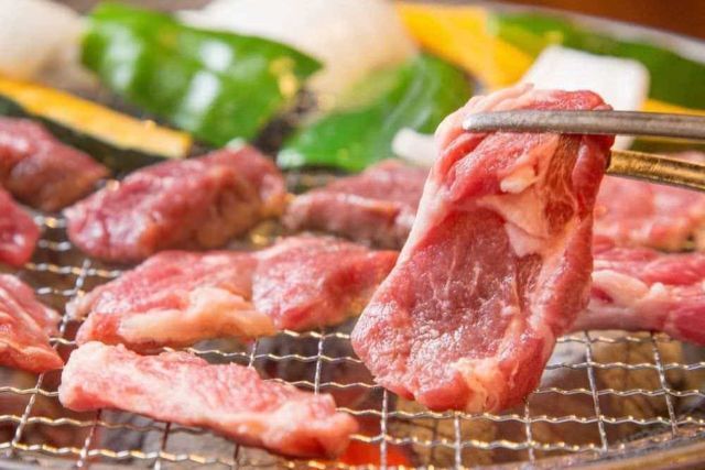 Yakiniku Genghis Khan Restaurant Horumon Sakaba Fudo. Sapporo Ekimae