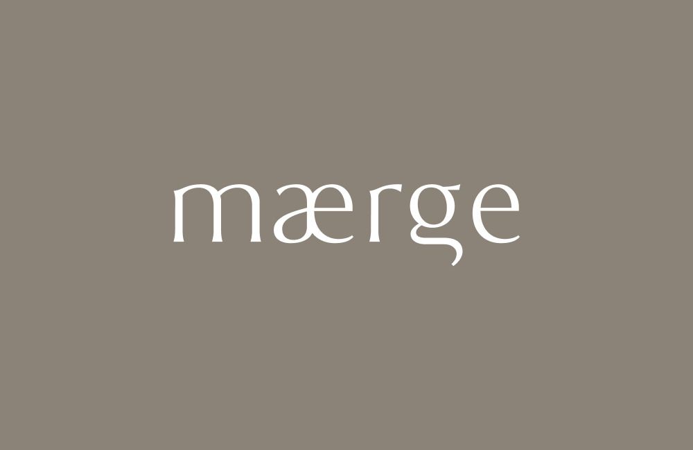 mærge