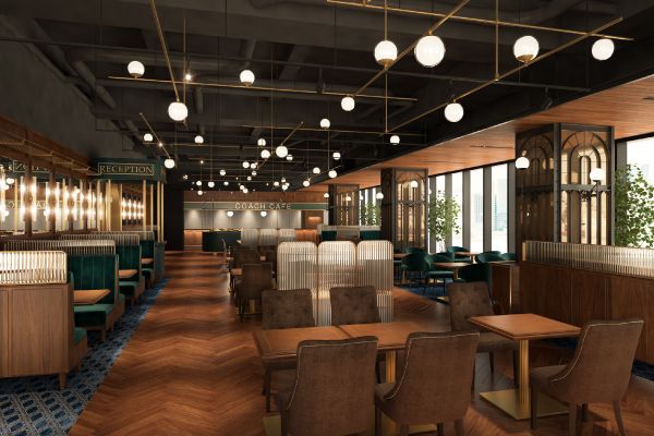 The TAILOR YARD MAIN DINING / Hotel Metropolitan Oimachi Tracks 5th floor