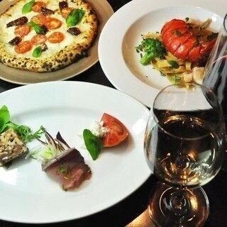 Dinner couse: 5,900 yen