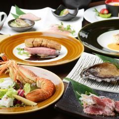 【誕生日・記念日・接待】【特撰黒毛和牛＆あわび会席コース】