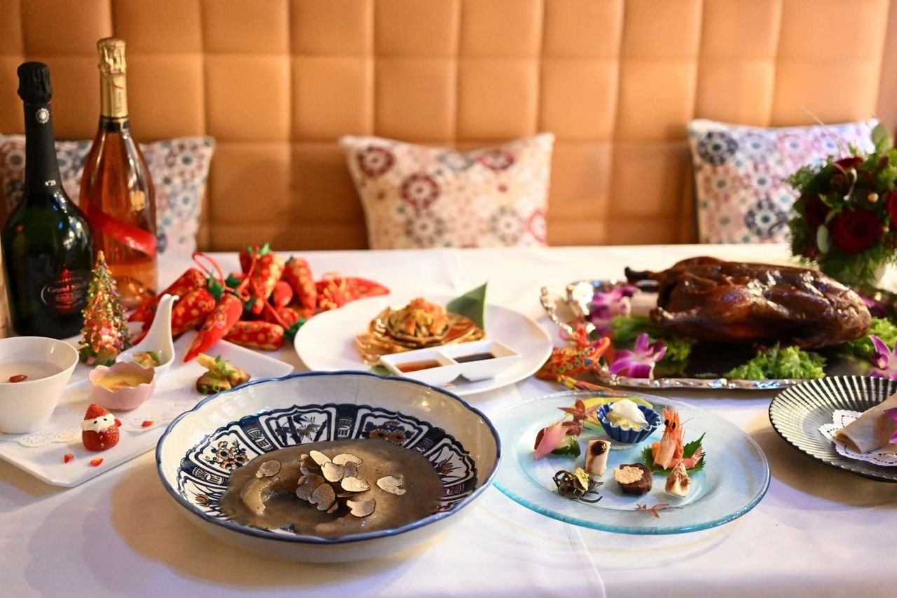 Christmas Double Shanghai Crab Course