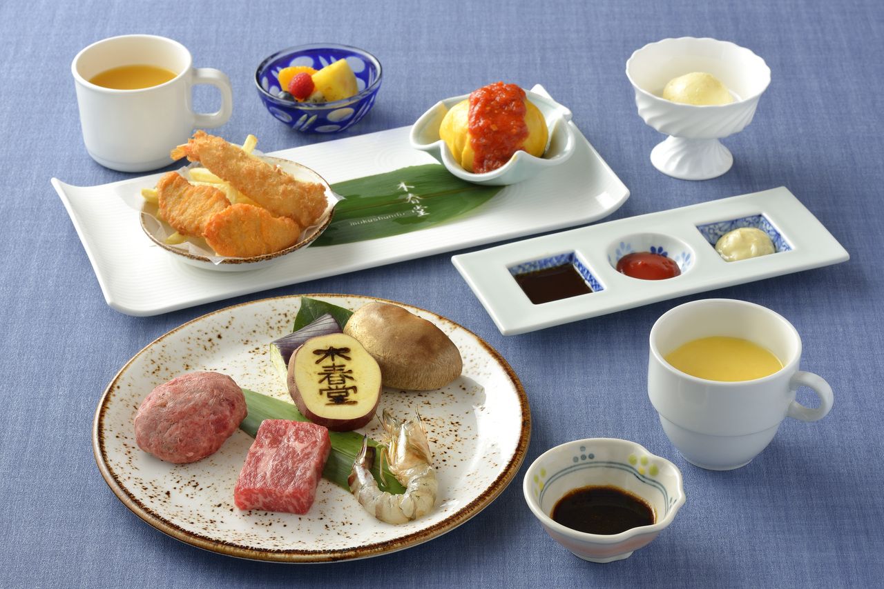 Children's stone-grilled dish 5400