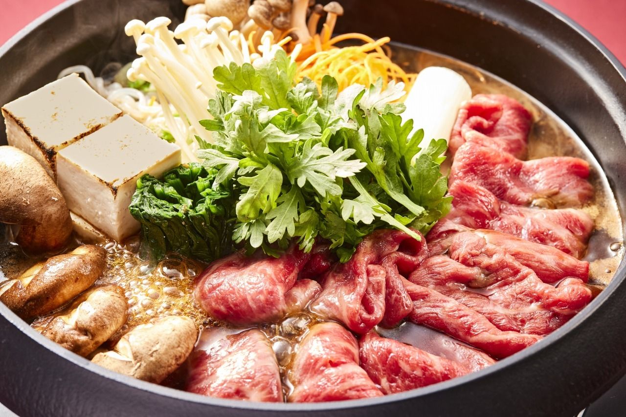 [New] Wagyu beef sukiyaki *Price for one person