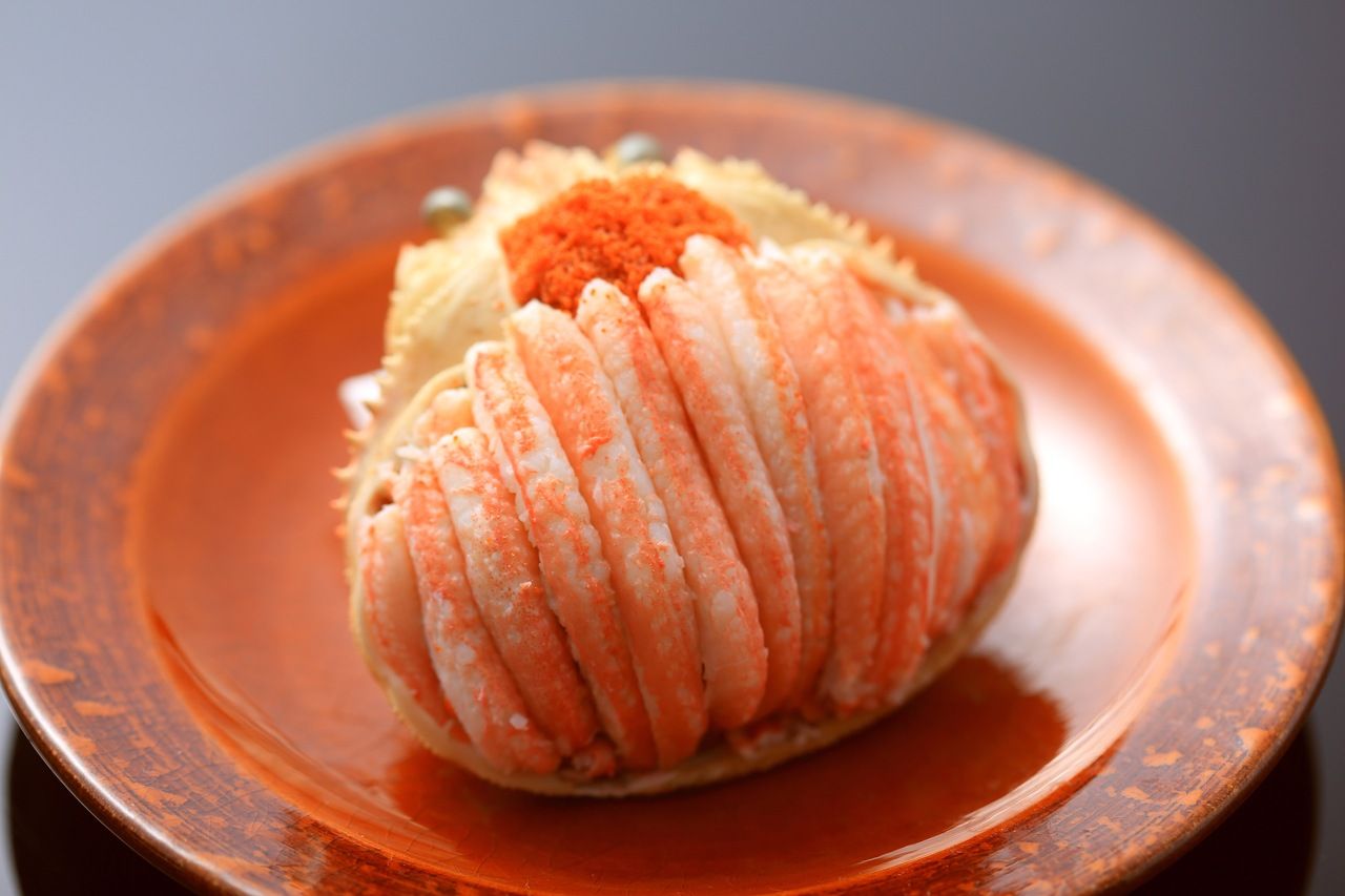 冬季限定「蟹づくし」 50,000円（夕食・掘り炬燵式お座敷）