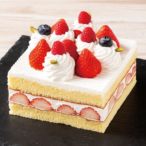 【レストランでのお祝いに】ストロベリーショートケーキ 12cm