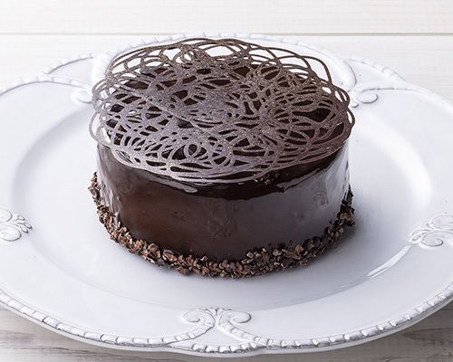 ヴァローナカカオのタルトムースショコラ4寸（ホール）