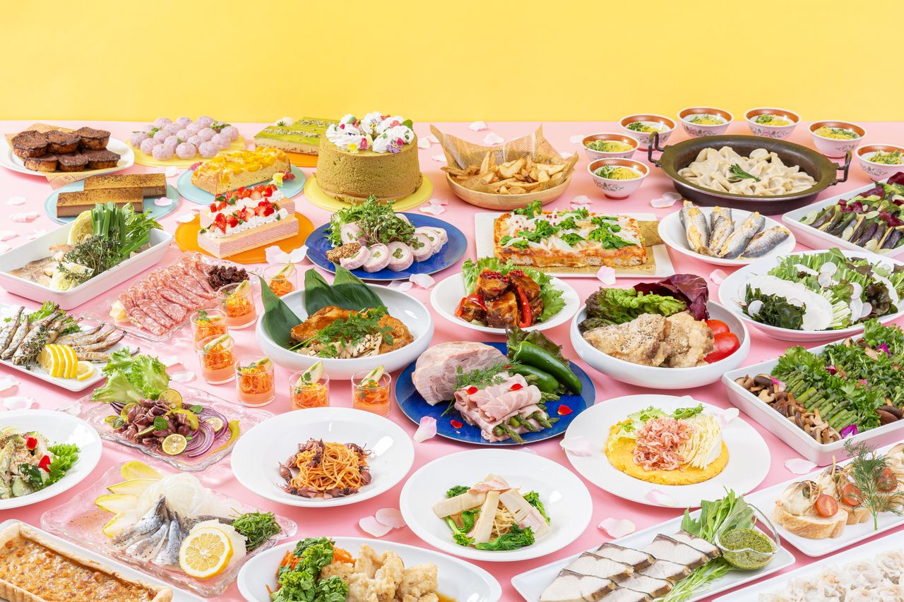 【ランチ】約50種のビュッフェ＆ソフトドリンク飲み放題（90分）