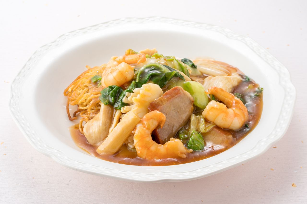 【テイクアウト】 五目あんかけ焼きそば