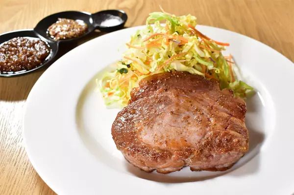 雪室ポークステーキ＆プリンセット￥3,300