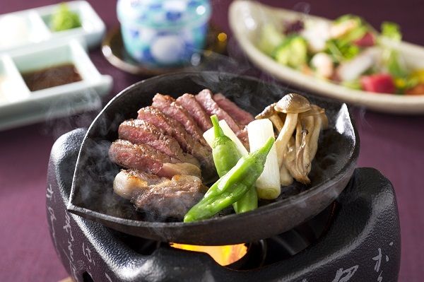 Beef sirloin steak set  (80 g)