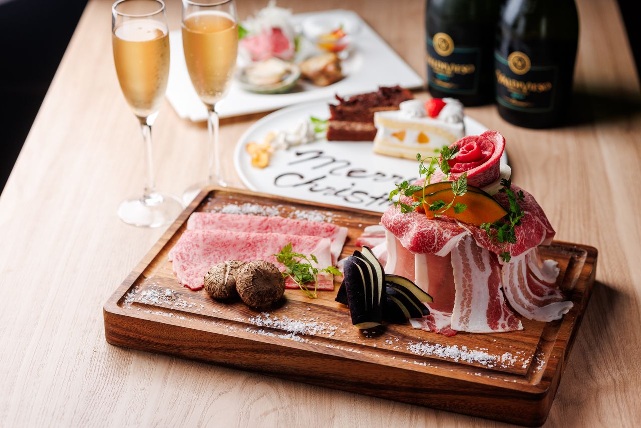 [2ドリンク付き] 牛の蔵 クリスマスコース