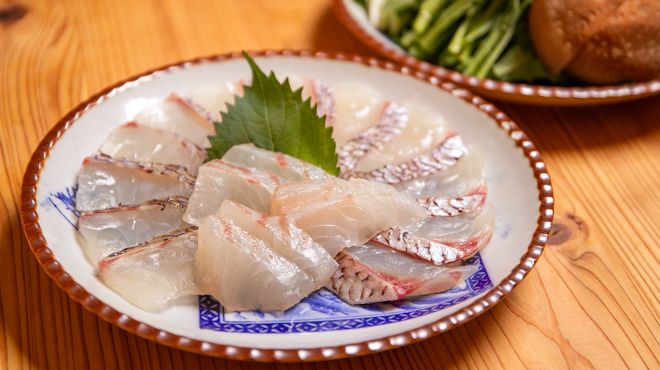 Limited plan for one person fish sashimi shabu-nabe set and seat reservation