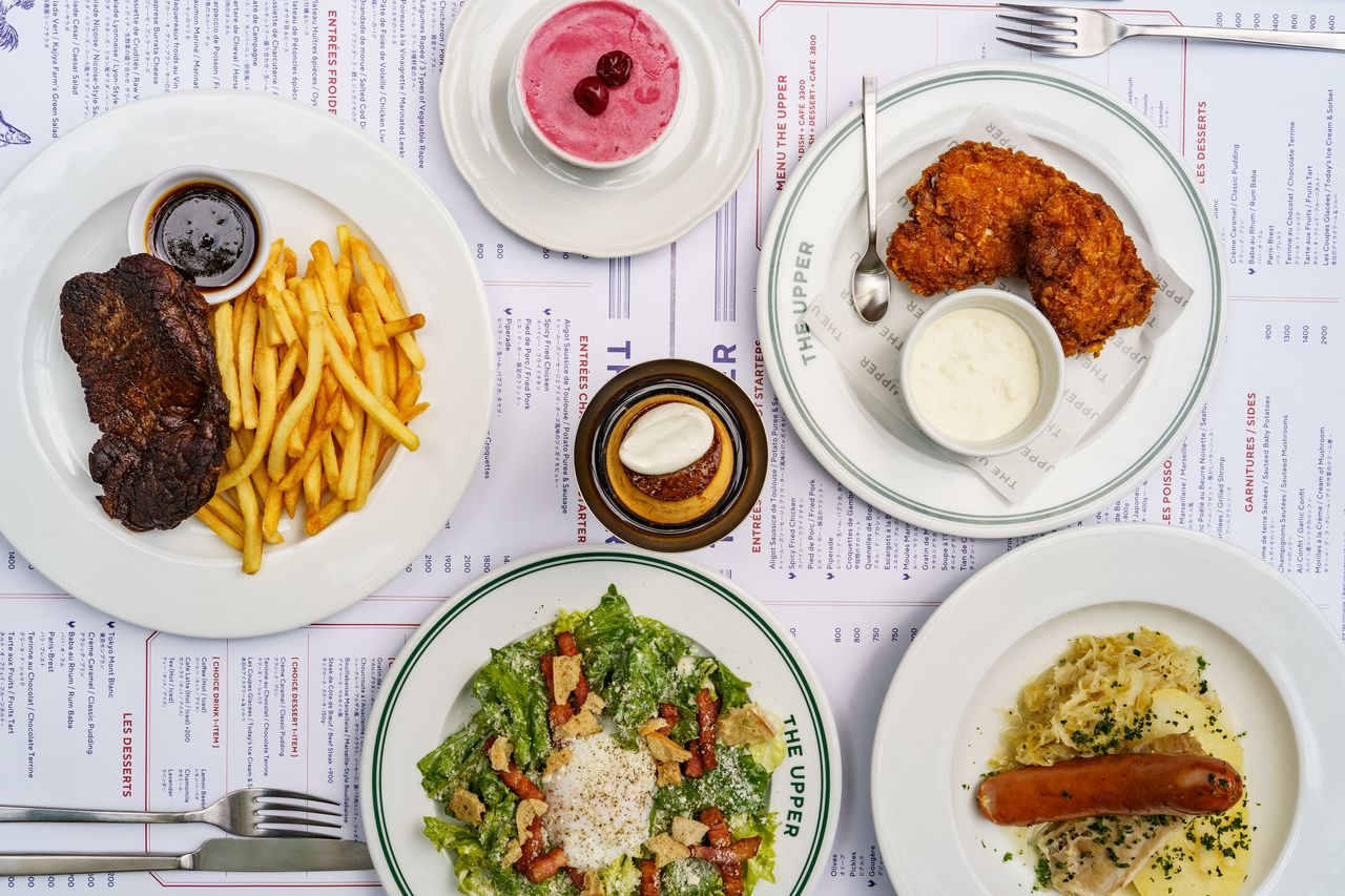 [DINNER ANNIVERSARY PLAN] Includes a toast drink and 4 dishes in total: amuse-bouche, appetizer, main course, dessert, message plate, and coffee