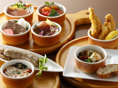 8種類のタパスセット