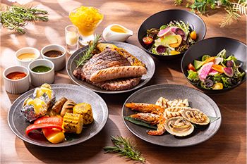 BBQランチ限定コース