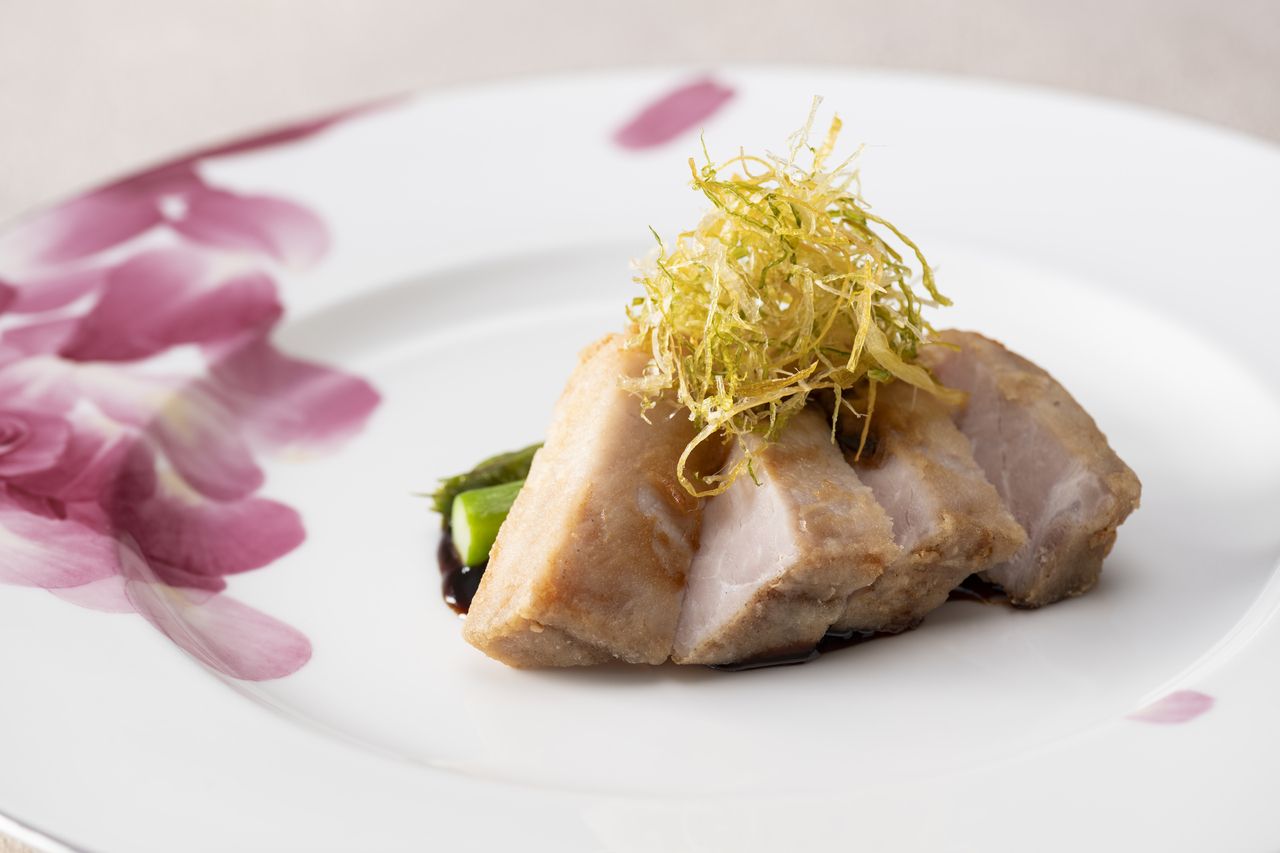 [Lunch Course: Xiang] 6 dishes from appetizer to dessert, including Taiwanese Dongding Oolong Tea