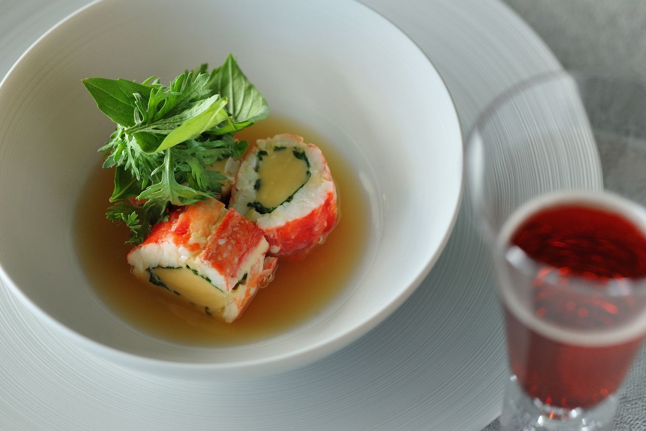 Saisonaler Abendessenkurs + alkoholfreie Speisenbegleitung