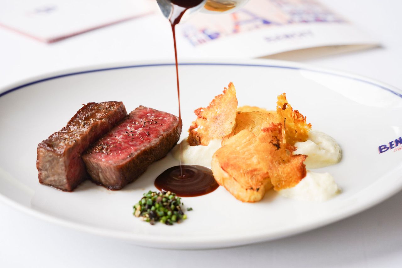 [Lunch] appetizer + main2 + dessert + after-meal drink