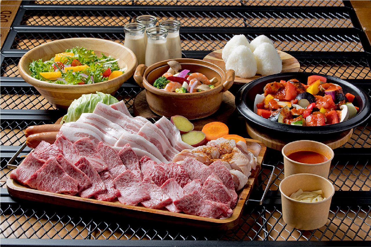 "Special BBQ" Kyoto Prefecture Kuroge Wagyu Premium BBQ Plan